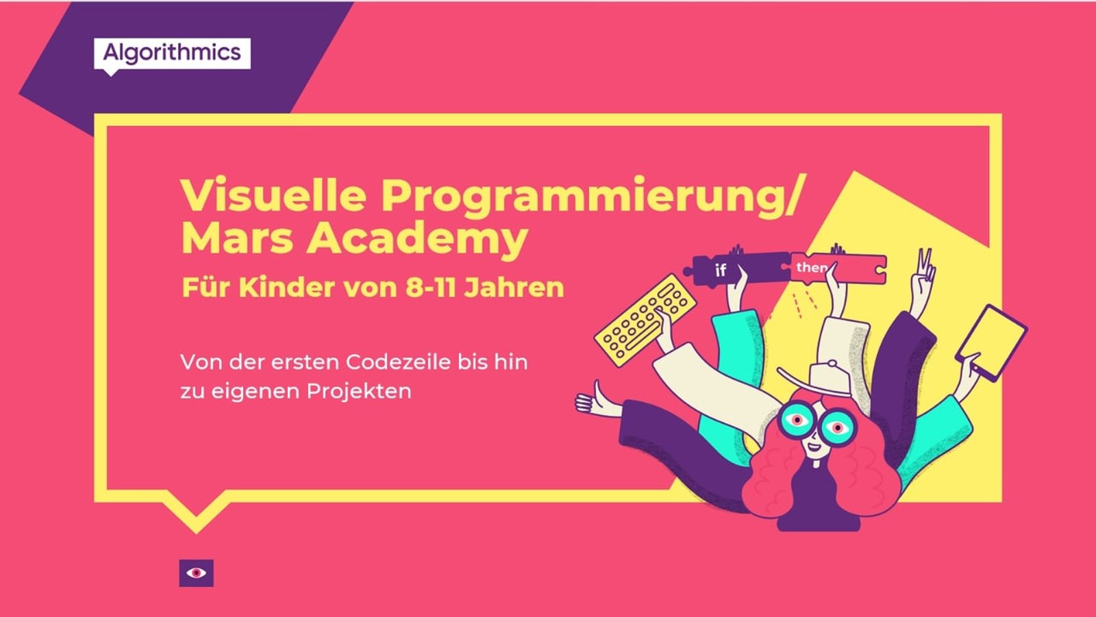 Visuelle Programmierung Mars Academy 8-11 Jahre